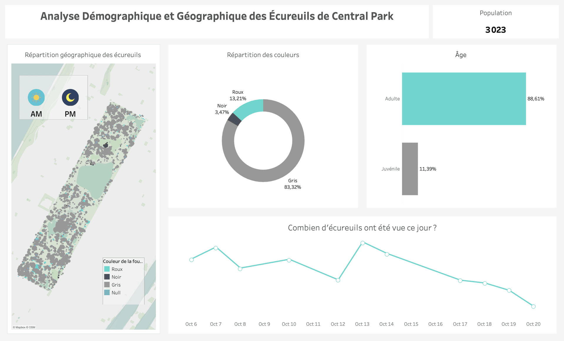 Central Park Squirrels visual